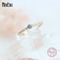 moveski 925 sterling silver exquisite pav%c3%a9 light blue zircon ring women sweet wedding jewelry accessories
