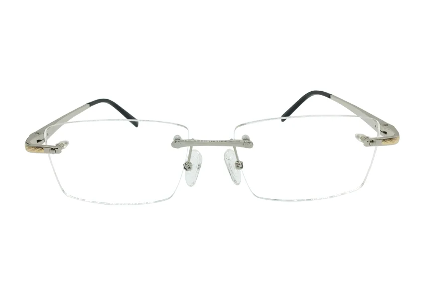 

Prescription Lens Retro Unisex Rimless Pure Titanium Optical Eyewear Goggle Anti-fatigue Brand Presbyopia Reading Glasses Frame