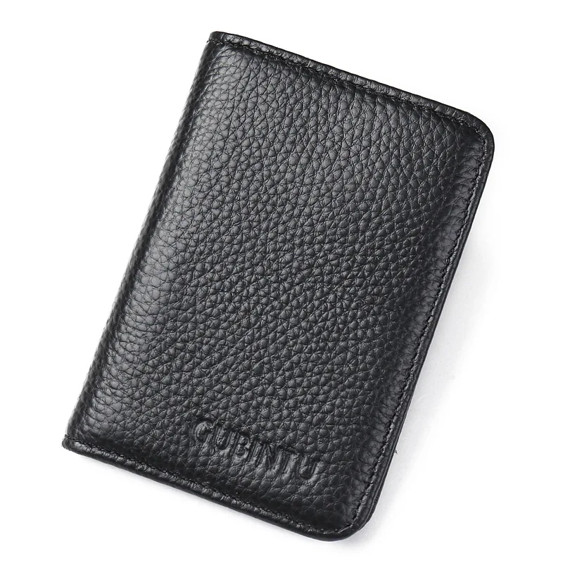 GUBINTU брендовый мужской бумажник из натуральной коровьей кожи мужские держатели