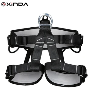 camping outdoor hiking rock climb half body waist harness support safety belt wider harness for mountaineering aerial equipment free global shipping