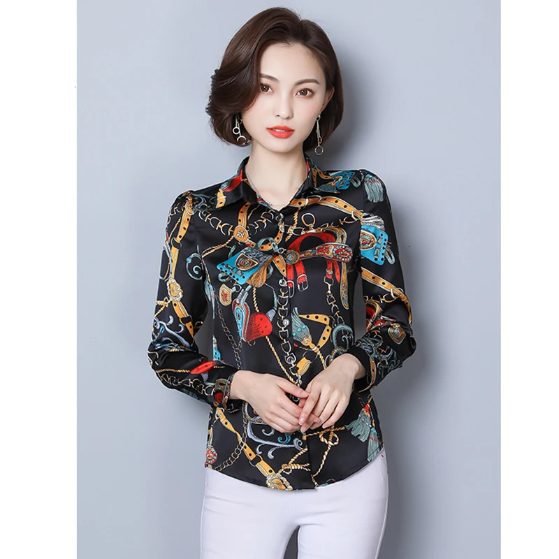 Женские блузки с принтом отпечатка пальца длинным рукавом женские футболки