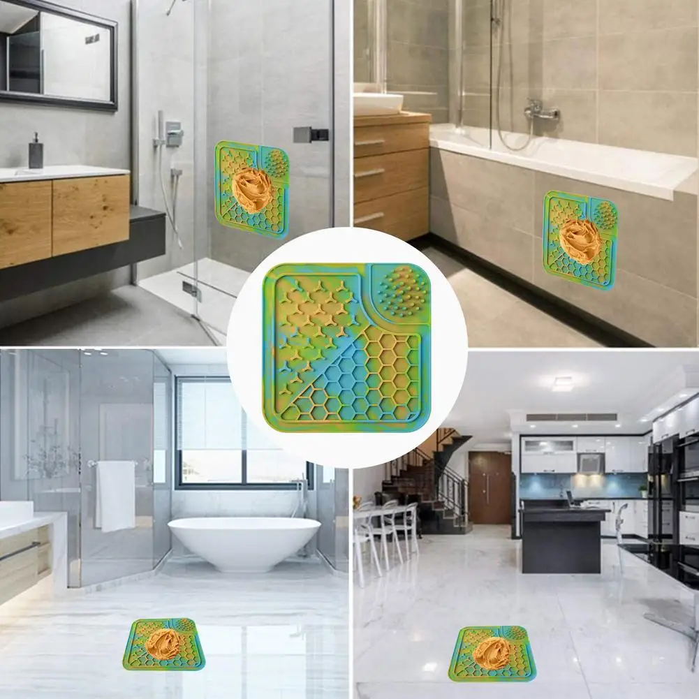 Силиконовый коврик для собак силиконовый лизания с сильным присосом от скуки и