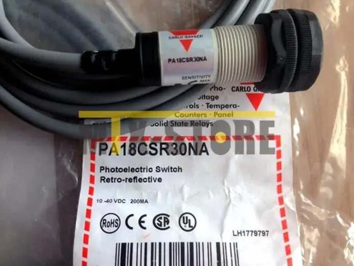 1 шт. Новый фотоэлектрический переключатель Карло гавацзи PA18CSR30NA