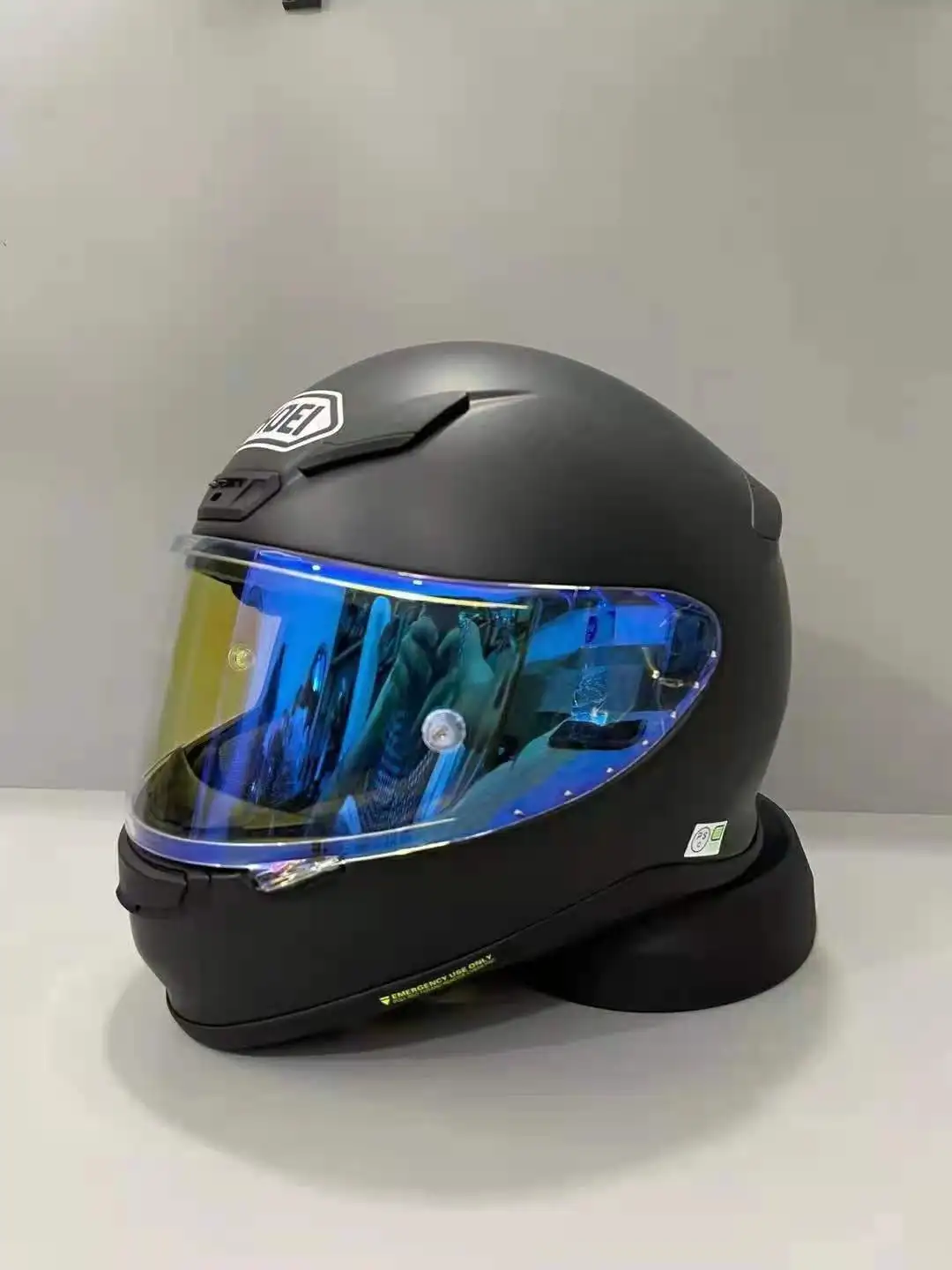 Мотоциклетный шлем Z7 на все лицо матовый черный для езды мотоцикле и гоночном