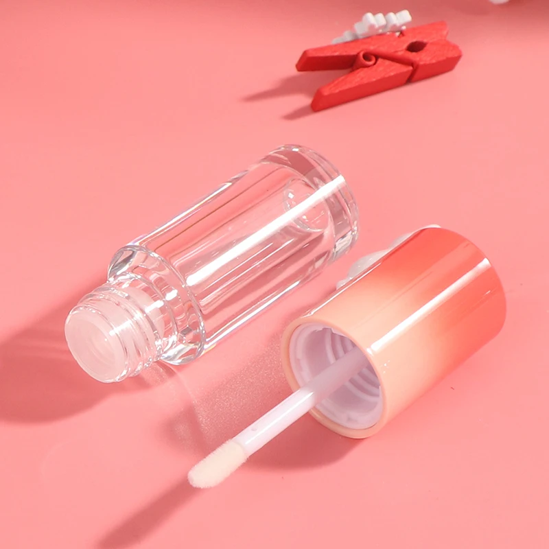 Пластиковый контейнер для блеска губ сделай сам с милым котом пустой