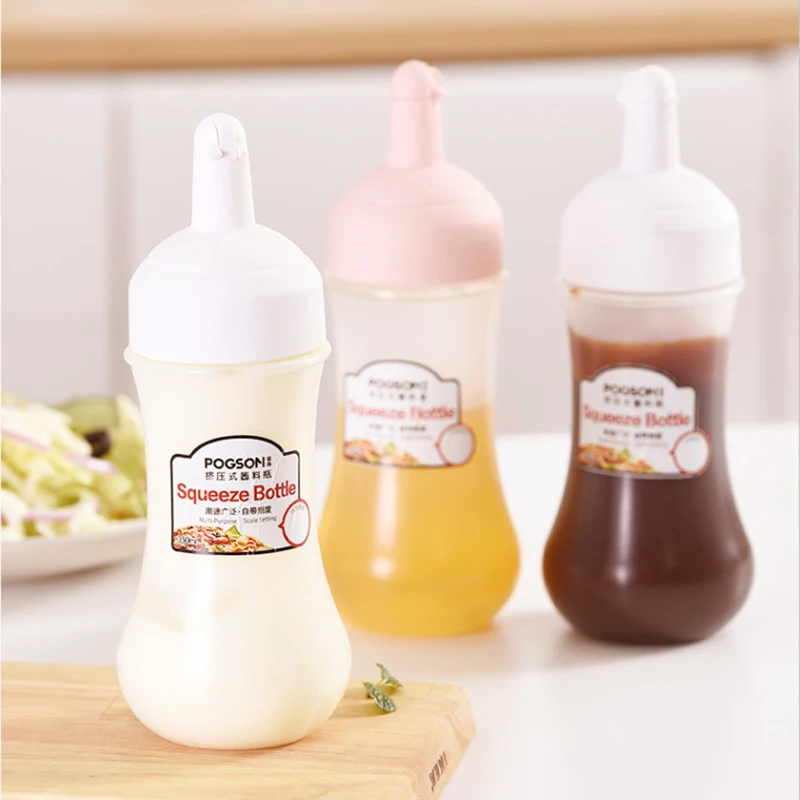 Новый Кухня Пластик бутыль Диспенсер Для Приправ для соуса масло с уксусом