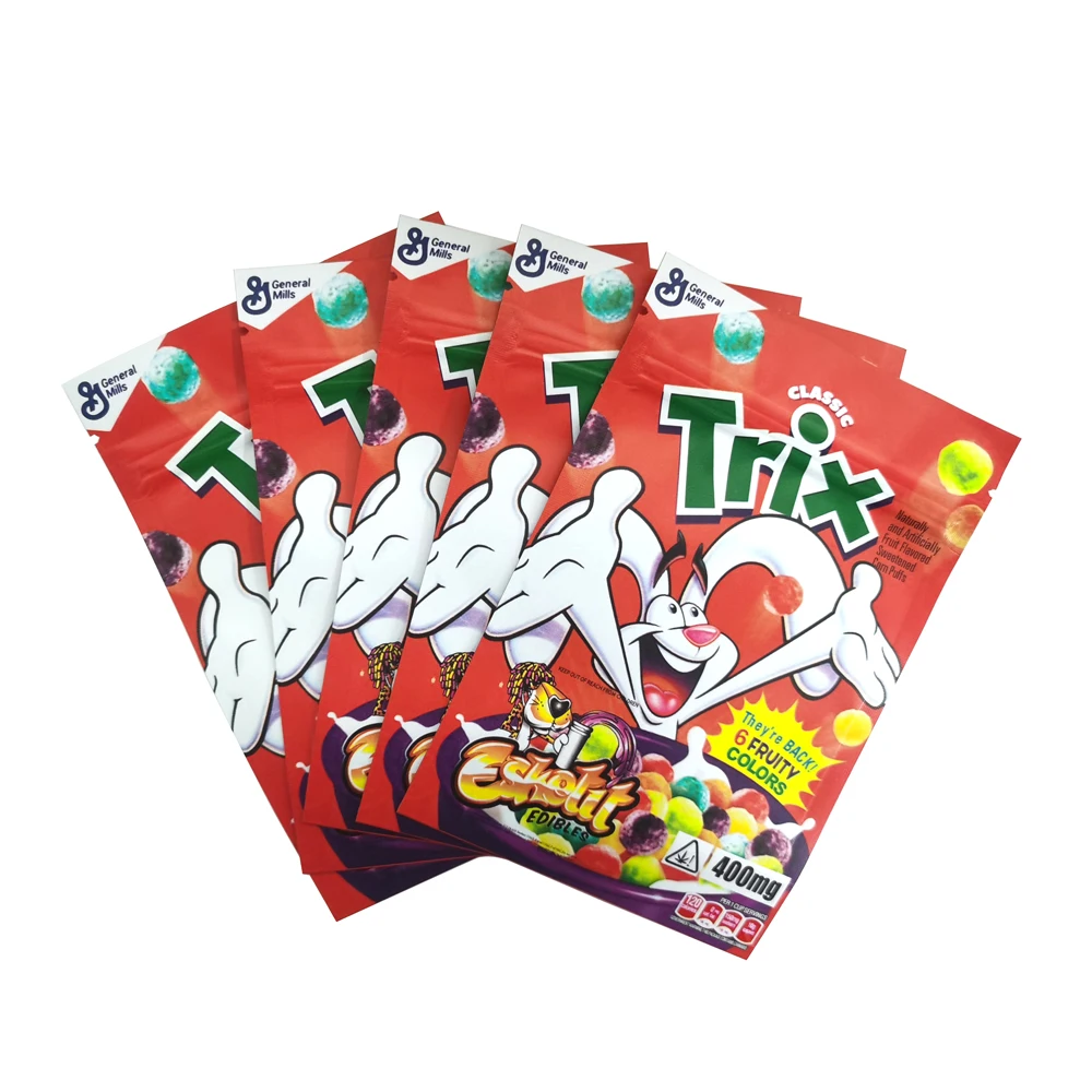 

2021 Cartoon Captain Candy Storage Bag 400MG Smell Proof Bags For Tobacco Stocked Ziplock Package Drop Shipping