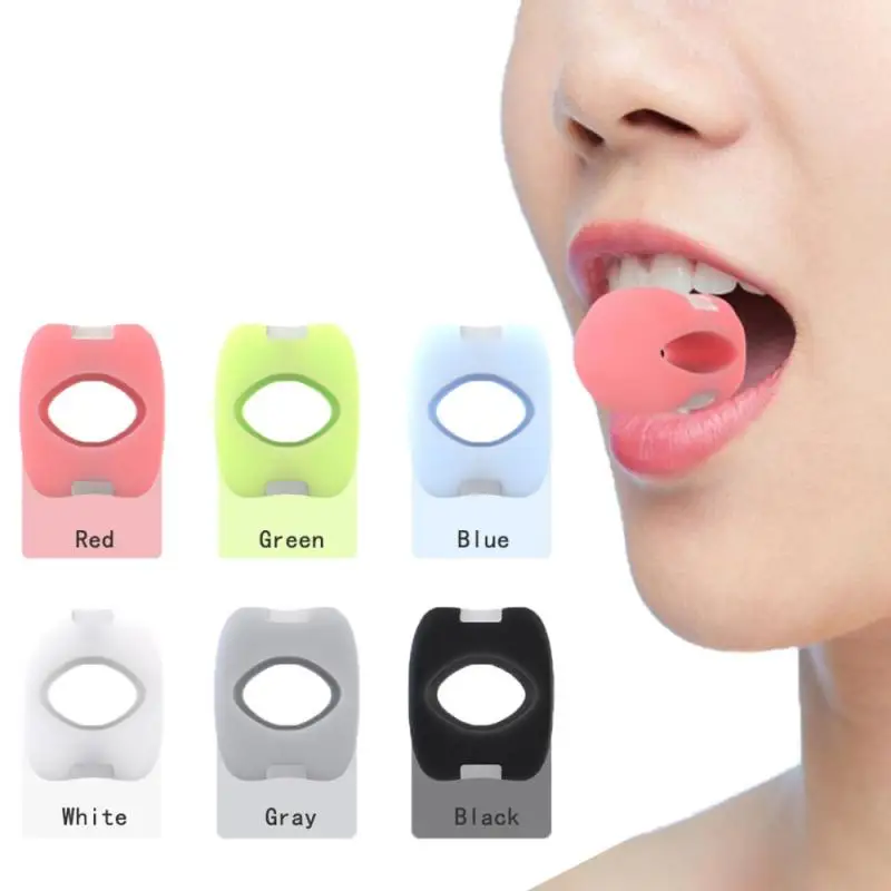 

Facial Exerciser Silicone Face Fitness Ball Shaping Muscle Training Neck Toner Face Shaper Massager Chew Bite Breaker
