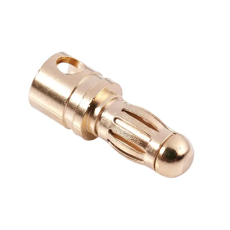 30 пар Золотистый металлический штекер 4 мм и 3 5 |