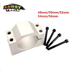 ANNOYTOOLS Новый 1 ШТ. 48 мм-56 мм Двигатель Шпинделя Крепление Кронштейн Держатель для ER11 300 Вт 400 Вт 500 Вт DC мотор шпинделя PCB ЧПУ машина