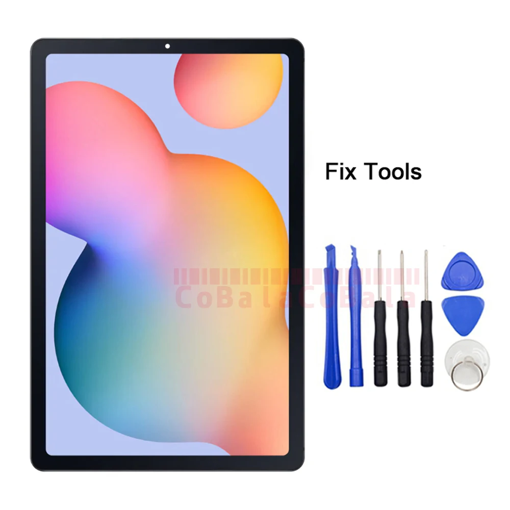 ЖК дисплей для Samsung Galaxy Tab S6 Lite 10 4 P610 P615 P615N P617 с сенсорным дигитайзером в сборе 1