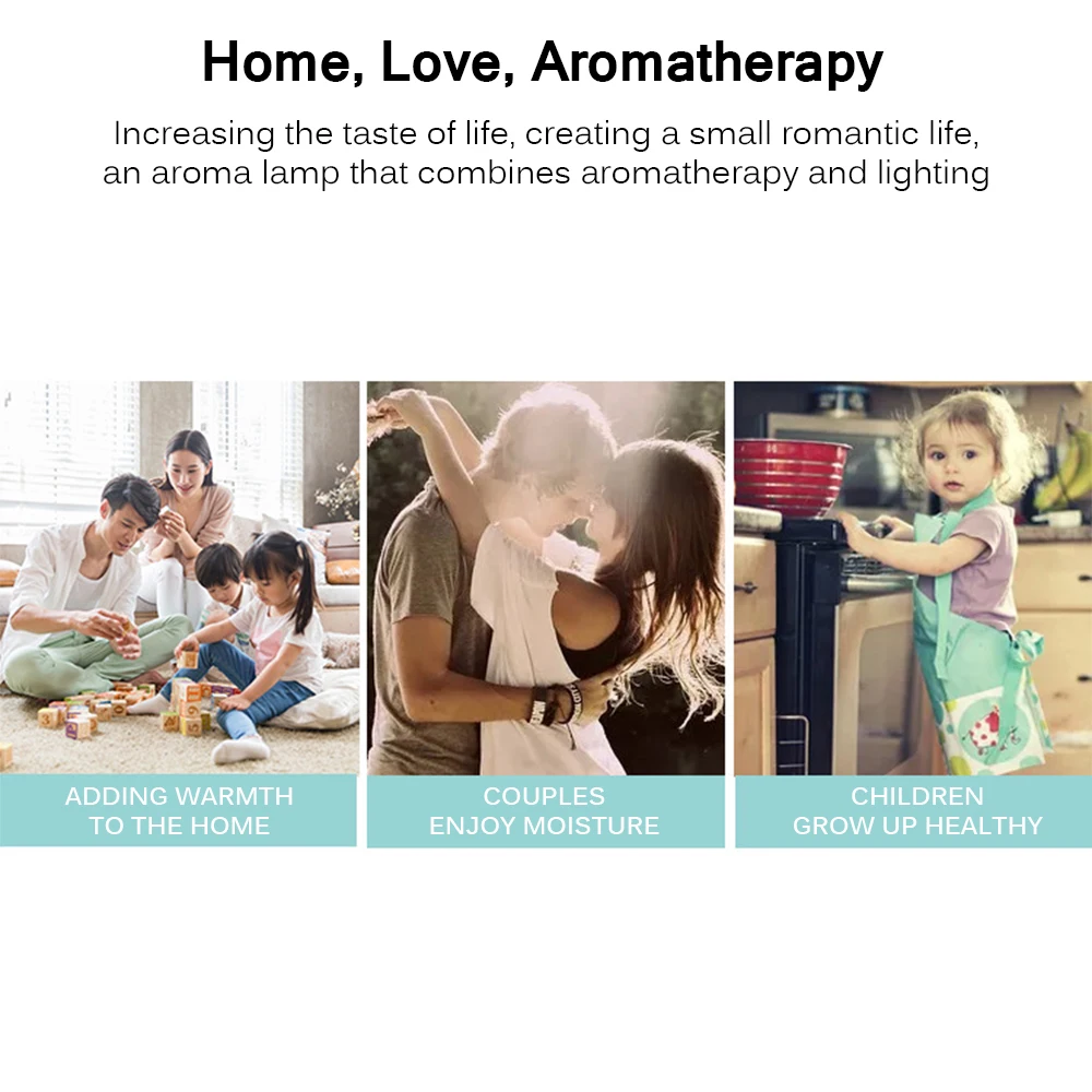 3D красочный светодиодный ночник ультразвуковой распылитель тумана лампа для