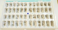 96pcs dental molar crown stainless primary crowns protect kids 1st 2nd 48x296pc