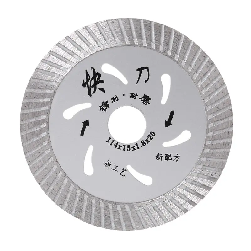 

105mm 4inch Ultrathin Diamond Turbo Circular Saw Blade Ceramic Tile Granite Cutter Disc Cutting Tool