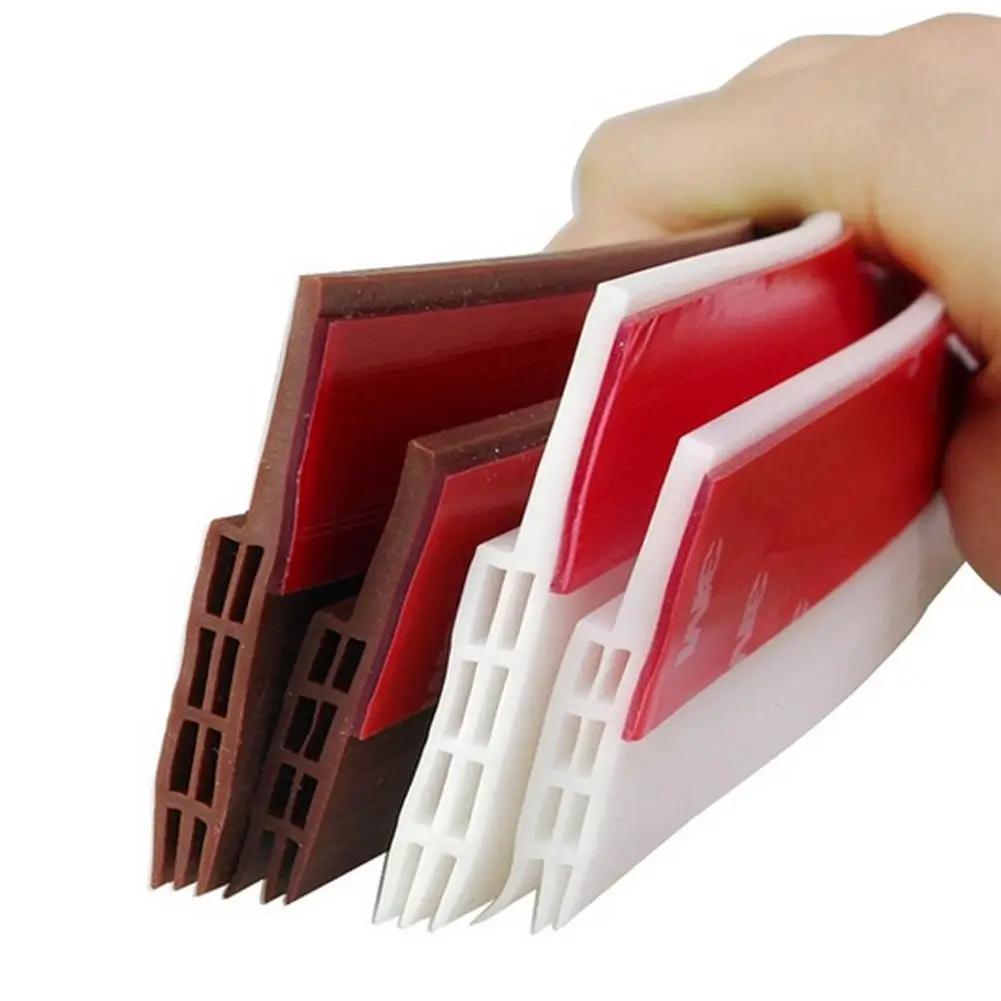 

Door Sealing Strip Sweep Weather Stripping Soundproof Rubber Bottom Seal Strip Draft Stopper Draught Excluder Tools