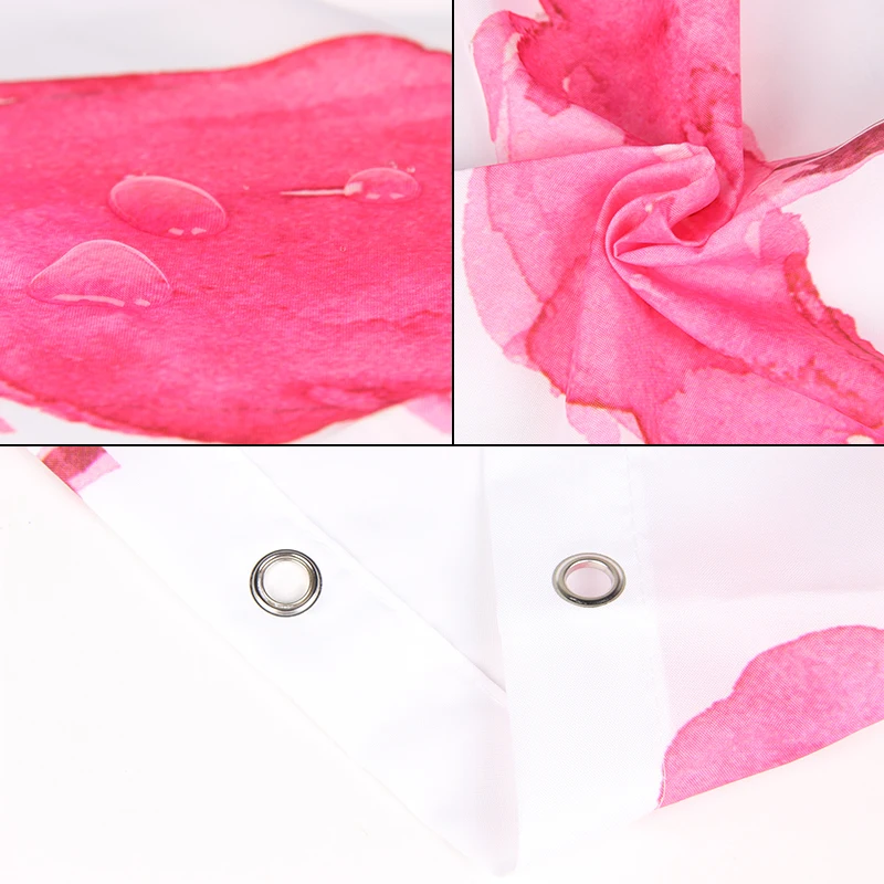 Шторы для душа водонепроницаемые из полиэстера занавески ванной комнаты с