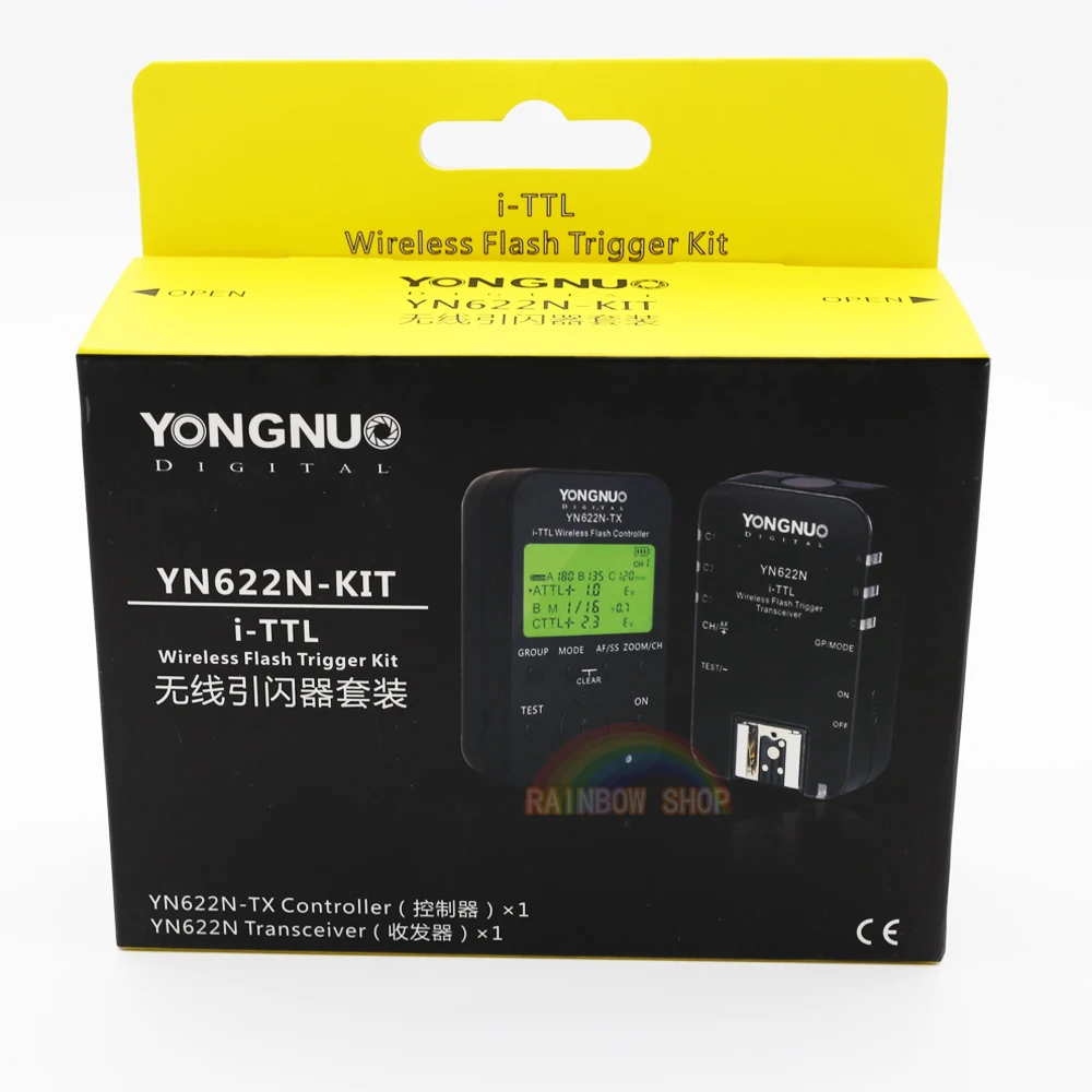 Yongnuo YN622N-TX контроллер передатчика + YN622N приемопередатчик приемник беспроводной
