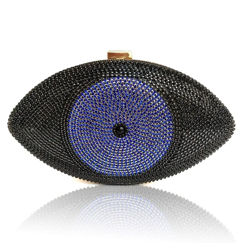 Fashion Crystal Evening Bags Orange Fruit Watermelon Clutch Bags Luxury Diamond Party Handbags Wedding Purse