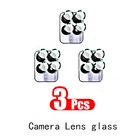 Стекло на клеевой основе для объектива камеры Realme 8 Pro, 3 шт.