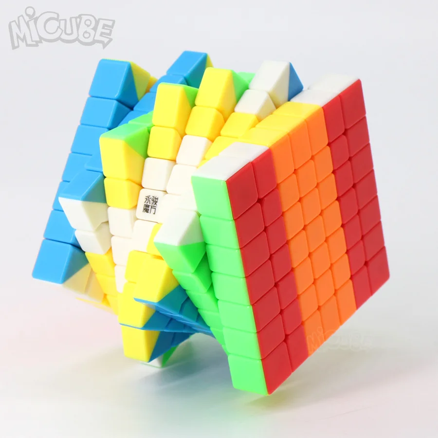7x7 куб Yongjun Yufu 7 слойный скоростной кубик головоломка без примесей магический для
