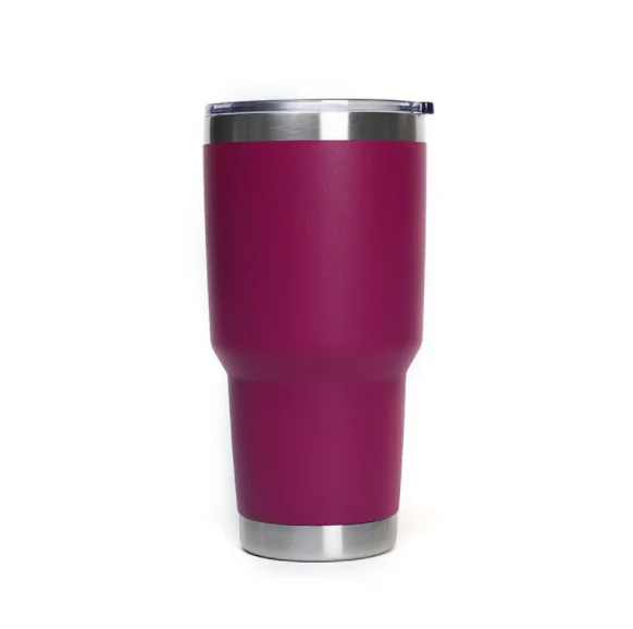 30oz purple Лазерная гравировка, Кастомизация 20 унций 30 унций, нержавеющая сталь, пивной стакан, стакан, дорожная пивная кружка, термос, кофейные кружки - Цвет: 30oz purple