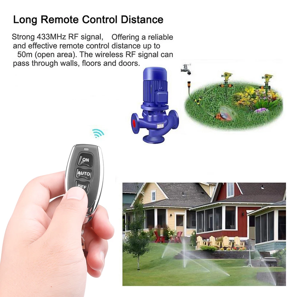 Пульт дистанционного управления Kebidu для гаража/дверей 433 МГц 3 ключа | Электроника