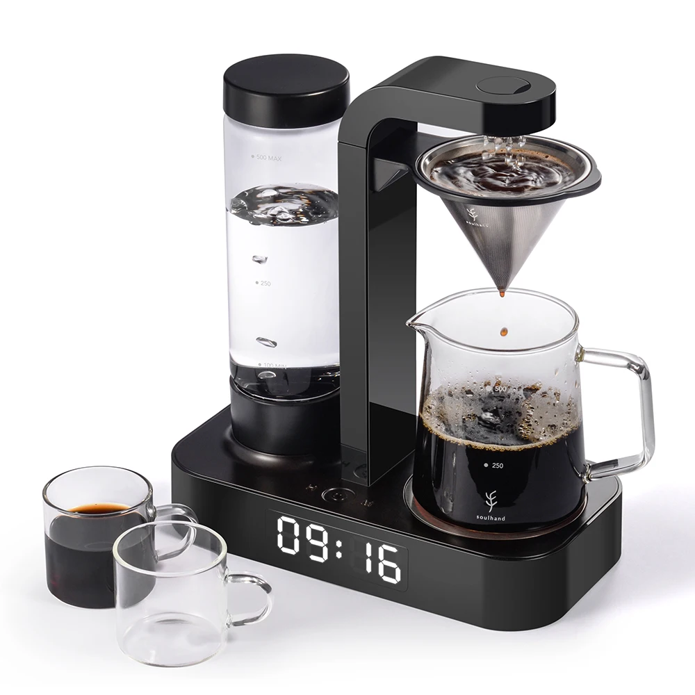 1500/500 мл кофемашина 110 В Spresso стеклянный чайник фильтр для кофейного порошка