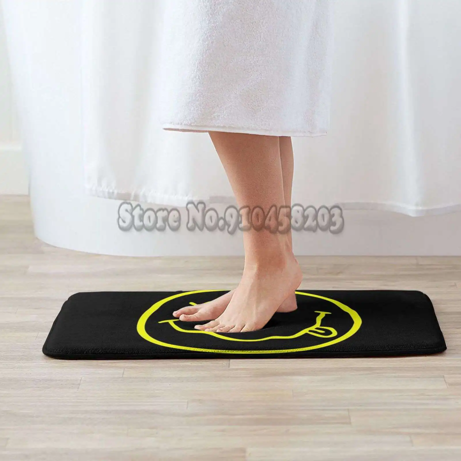 Rock Entrance Door Floor Mat Mats Outdoor Prayer Pad Music Cool Grunge Punk Classic Pop And Roll On 60S | Дом и сад