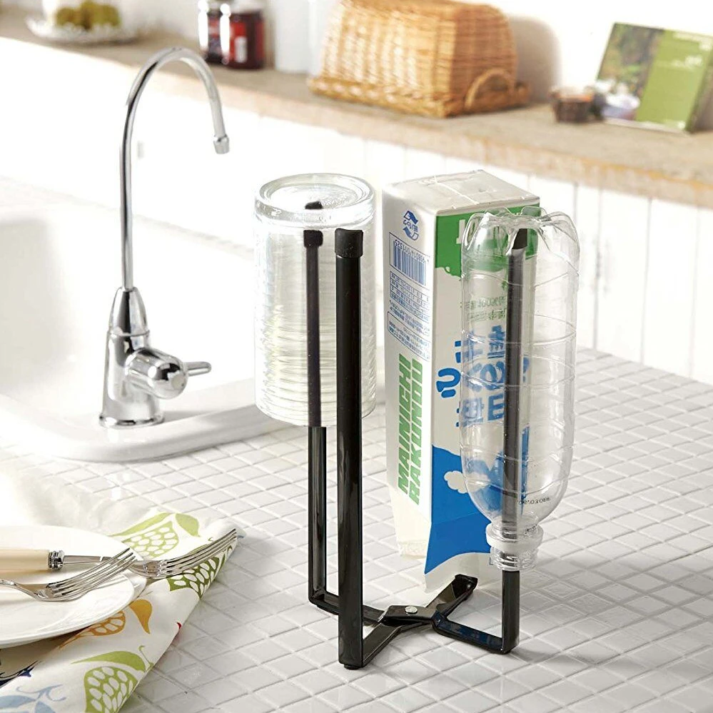 Многофункциональная стеклянная полка подставка для кружки складная пластиковая