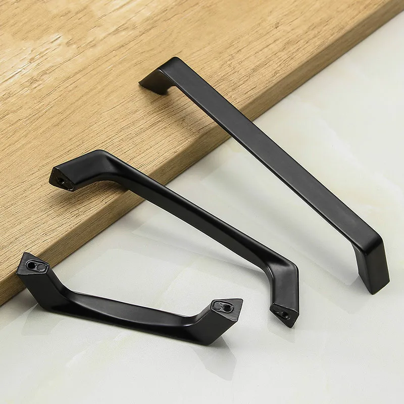 Ручки для дверей современные обрученные ручки груди ambry child dumb black shake handshandle в