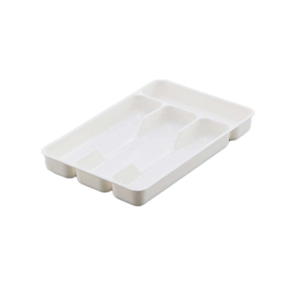 Kitchen Drawer Organizer Tray Spoon Cutlery Cabinet Partition Completed Storage Box Room Organization | Дом и сад