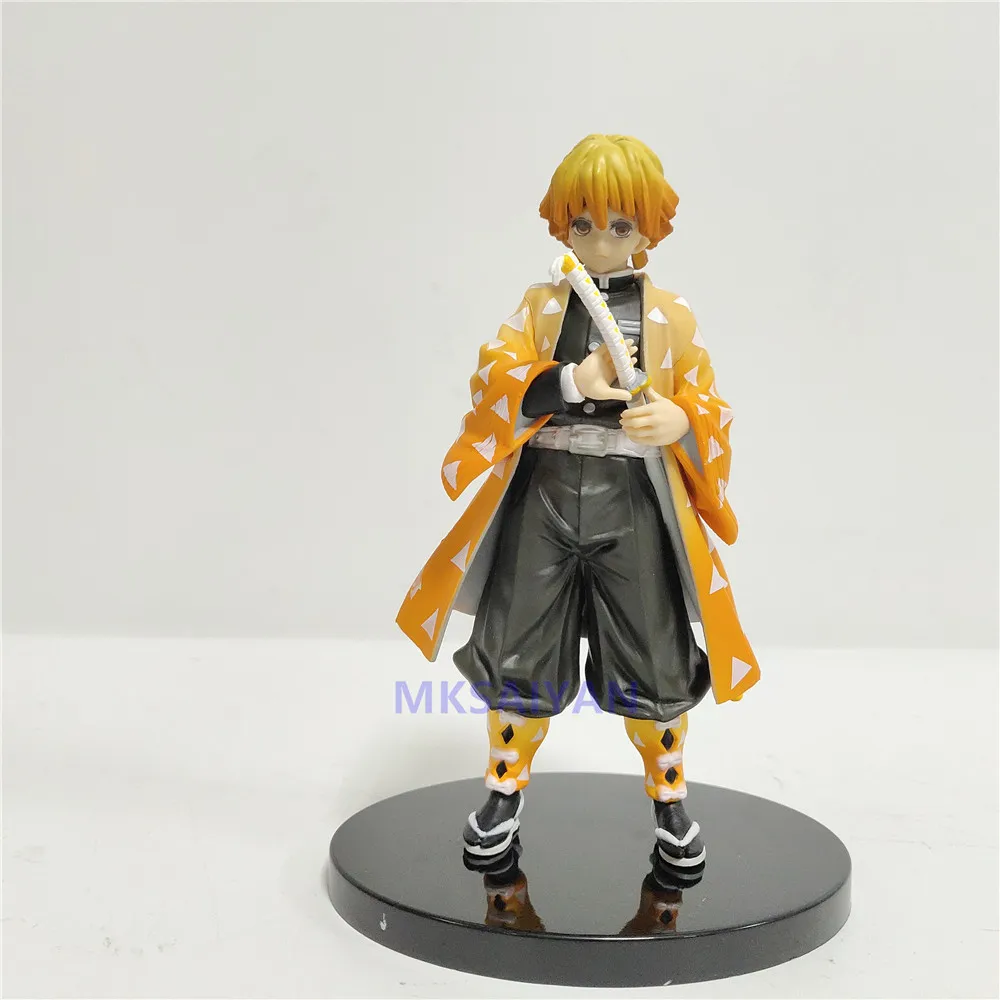 

Figurine Demon Slayer Action Anime Figures Kimetsu no Yaiba Agatsuma Zenitsu Night Lights Led Set Figurine Model Toys
