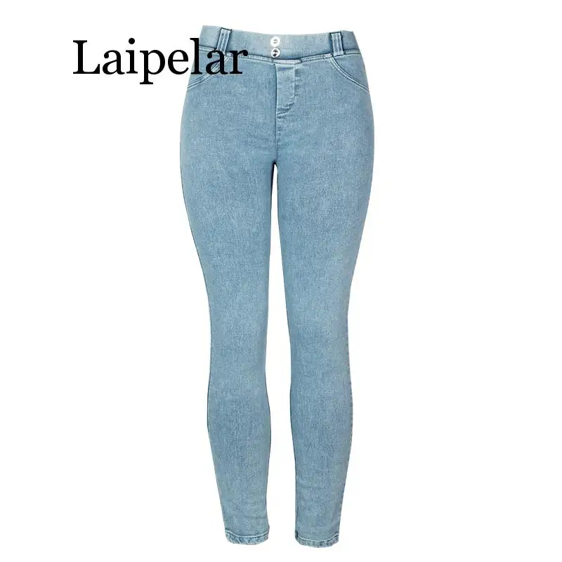

Skinny Mom Jeans Woman Low Waist Women Jeans Fake Pocket Boyfriend Jeans For Women Denim Skinny Pencil Pants