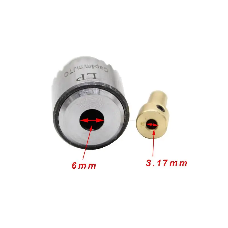 

Hot Electric Drill Grinding Mini Drill Chuck Key Keyless Drill Chucks 0.3-4mm Capacity Range W/ 3.17mm Shaft Connecting Rod
