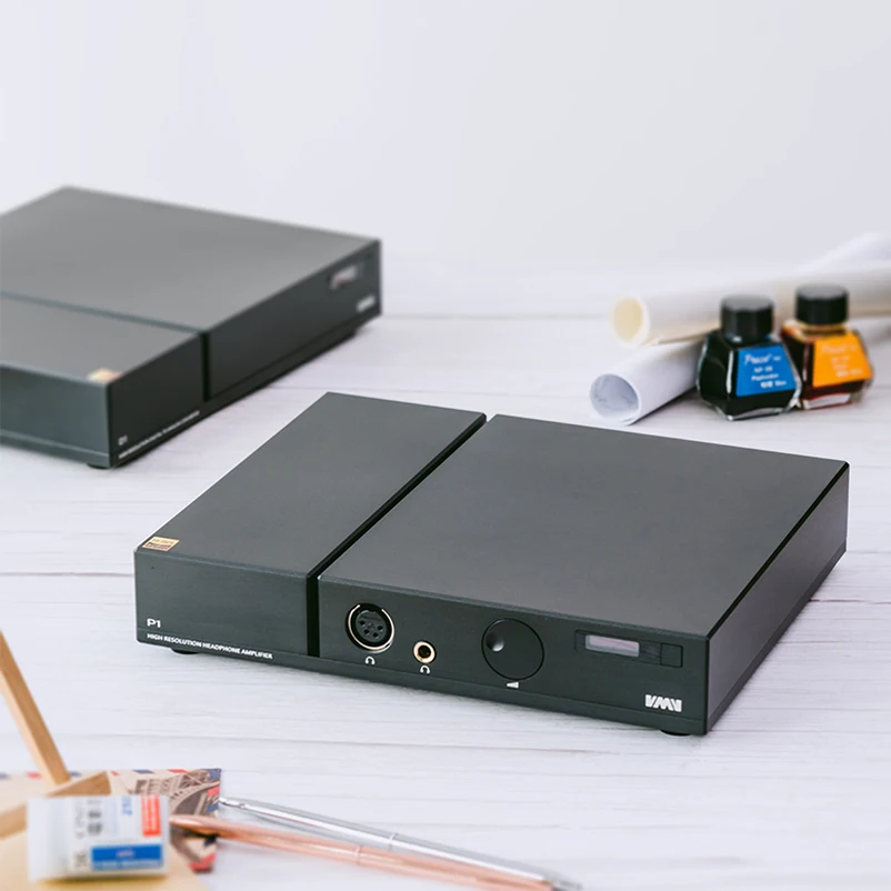 SMSL P1 Hi end Headphone Amp Res Desktop Fully Balanced HIFI Amplifier 6.35mm/ balanced output|Усилители для наушников| |