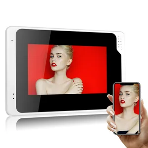 video door bell 7 inch wired video intercom system tuya smart wifi doorbell with 1080p camera free global shipping