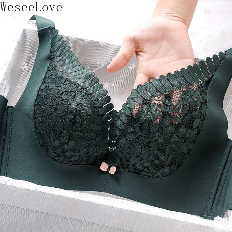 

Бюстгальтер женский WeseeLove, кружевной, ультратонкий, без косточек