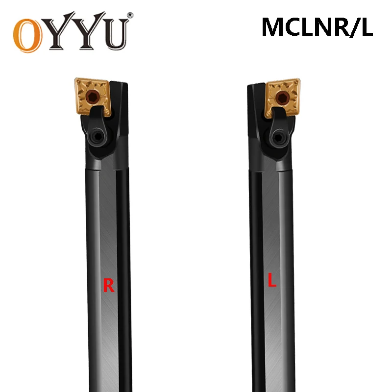 

OYYU S20R S25S MCLNR MCLNL S16Q-MCLNR12 S20R-MCLNR12 S25S-MCLNR12 Держатель внутреннего токарного инструмента Токарный инструмент Хвостовик Сверлильный брус с ЧПУ