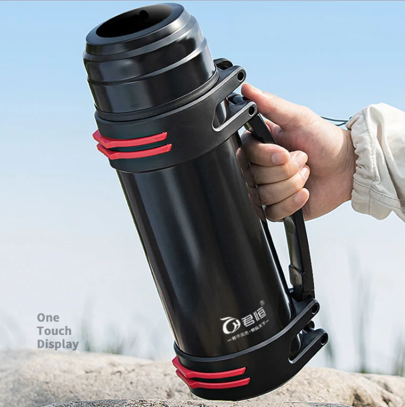 Бутылка для напитков герметичная из нержавеющей стали | Дом и сад