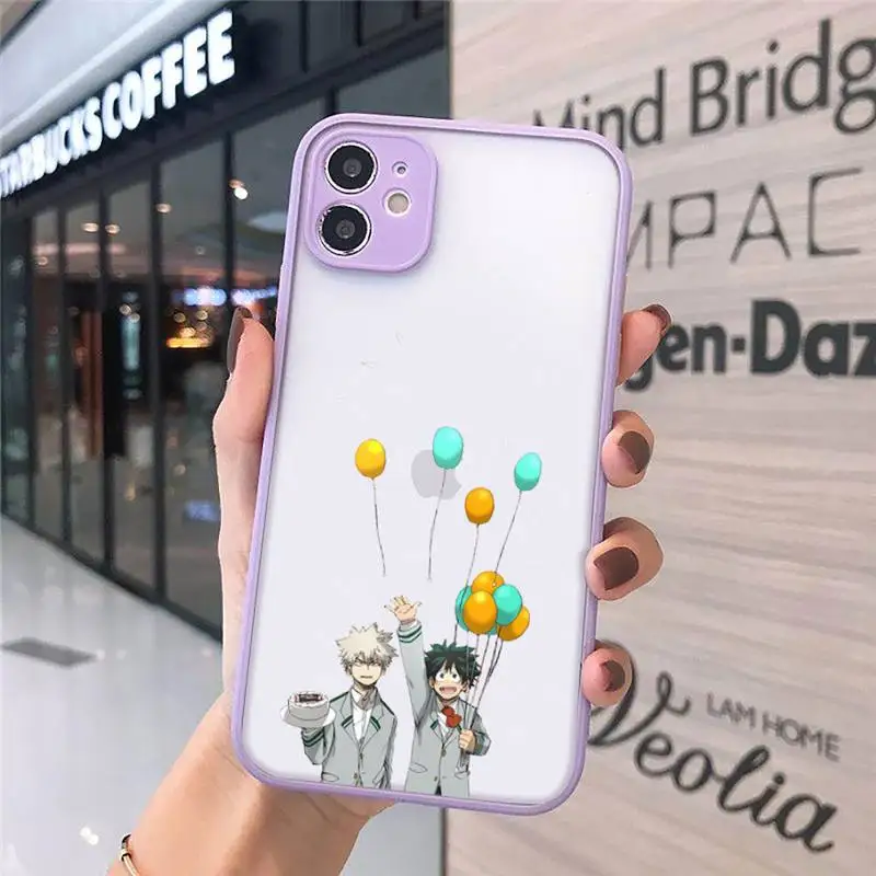 

Funny art minimalist pattern Phone Case matte transparent For iphone 7 8 11 12 plus mini x xs xr pro max cover