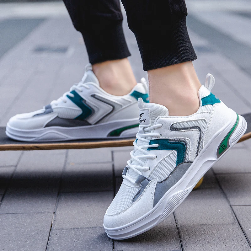 

Men's sports shoes 2021 summer new high quality breathable men's vulcanized shoes fashion comfortable mesh men's sports shoes