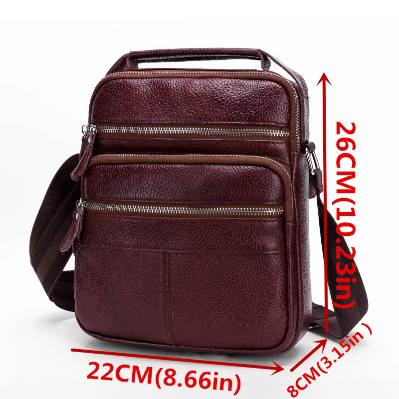 Мужская сумка через плечо yiang брендовые вместительные мужские сумки для