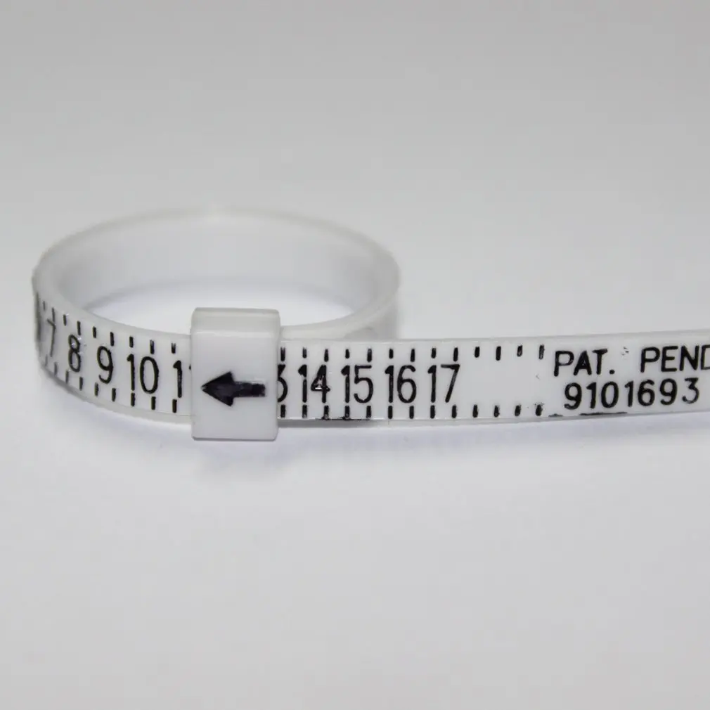 Кольцо линейка палец размер кольца инструмент Британский американский