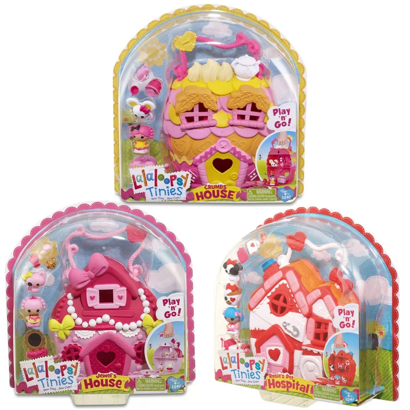 Новая мини кукла Lalaloopsy домик Tinies набор для больницы детские игрушки куклы