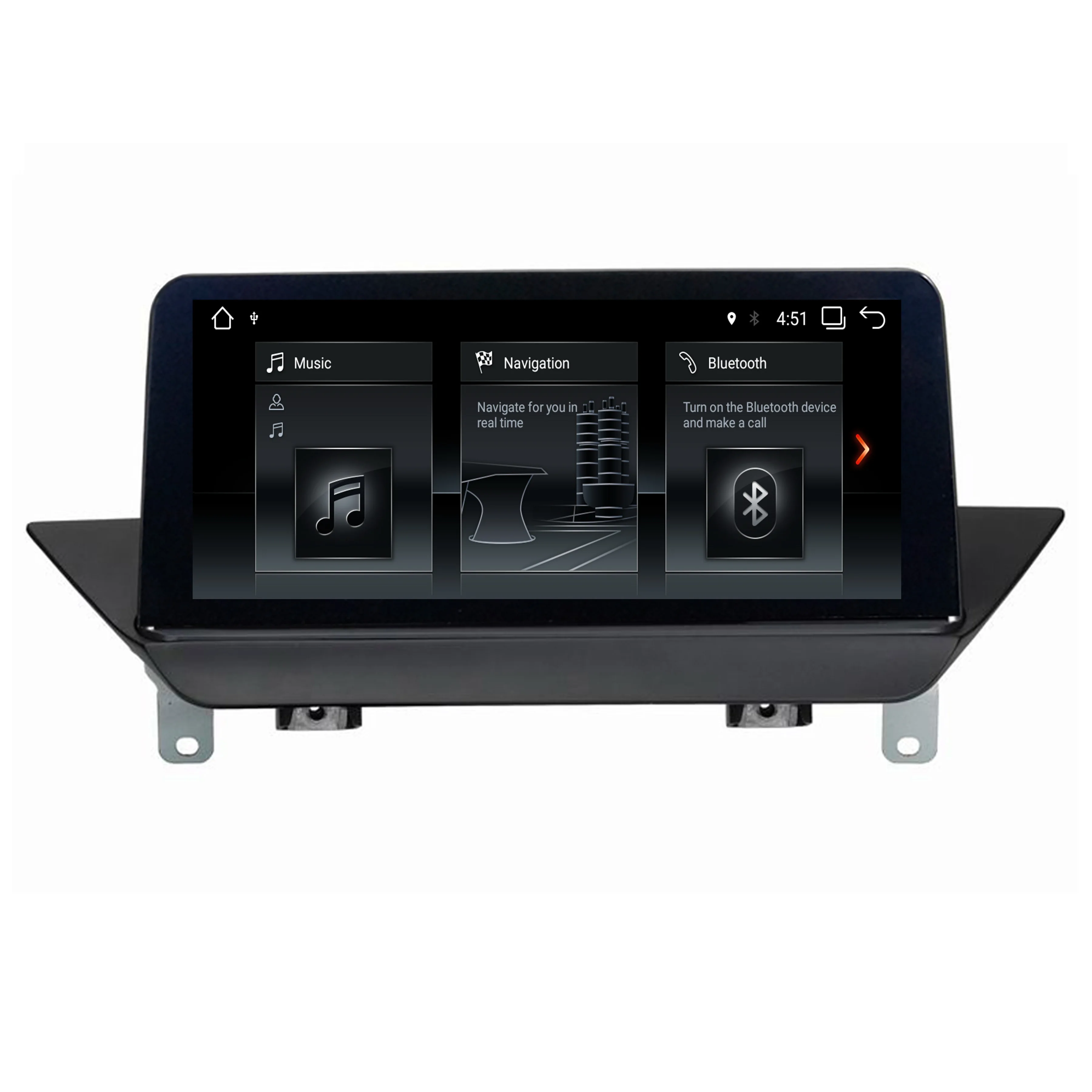 Android 7.1.1 автомобильный DVD для BMW X1 E84 поставка с iDrive без оригинального экранного