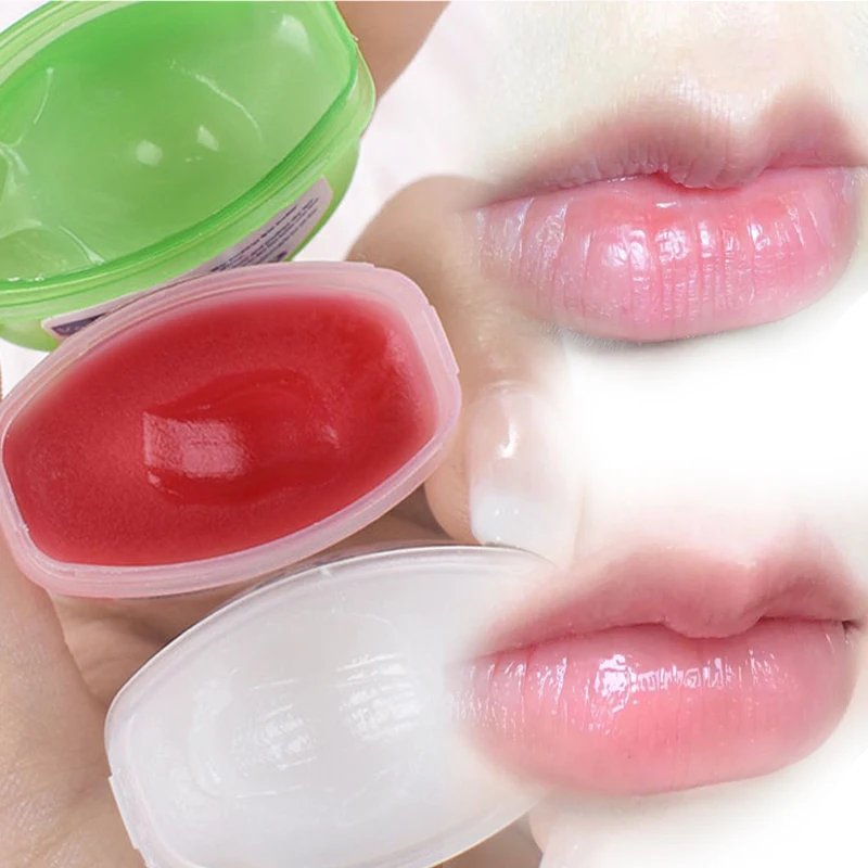 

Lip Balm Moisturizing Anti Cream Lip Care Jelly Lip Balm Makeup Set Lipstick Base Moisturizer Hydrating Lip Balm Free shipping
