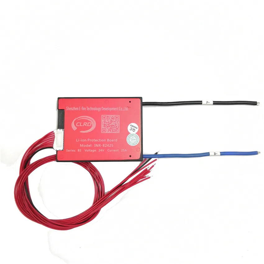 

8S 24V 15A 20A 30A 40A 50A 60A BMS for Lifepo4 Battery with Balance Function