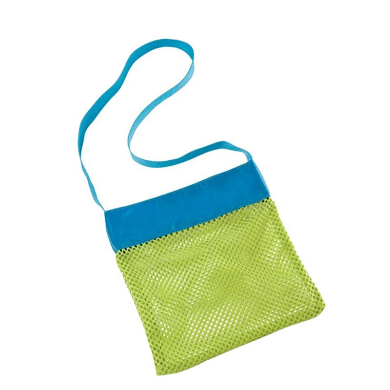 

Hot Mesh Beach Bag Simple Storage Beach Tote Bag with Mesh Bottom Will not Hold Sand or Water for Travel Picnic