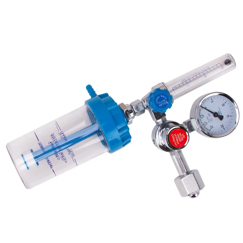 Медицинский счетчик кислорода O2 (с полными аксессуарами) клапан регулятора