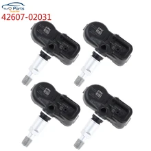 4 Pcs/Lot 42607-02031 4260702031 TPMS Sensor 433MHZ For TOYOTA Avensis Auris RAV4 Yaris Verso 42607-02030 PMV-C210